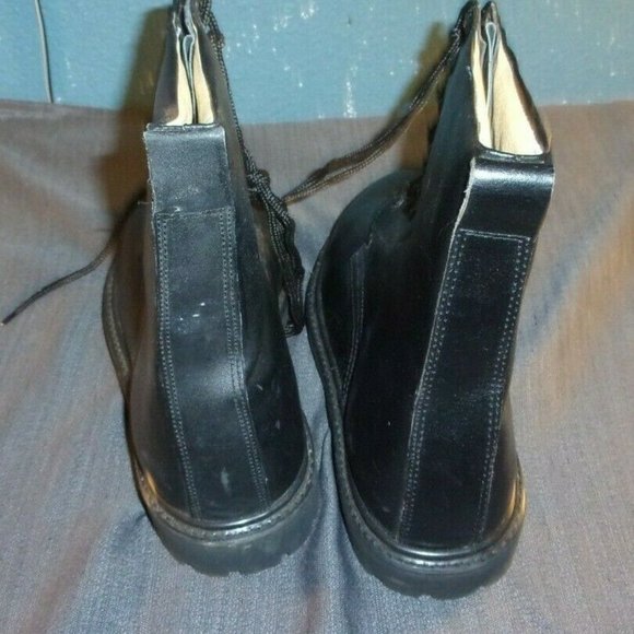 CORP BLACK LEATHER MILITARY SIZE 11R BOOTS BI 312 main image 11